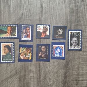 Iconic Figures Stamp Set - Blue Collection